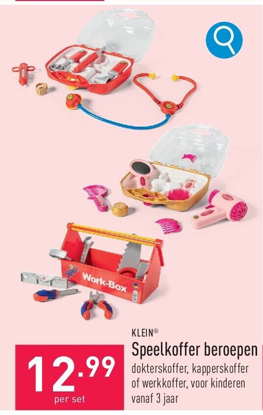 Speelkoffer beroepen