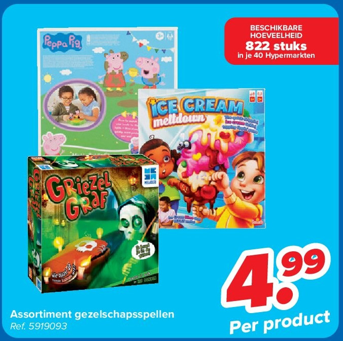 Assortiment gezelschapsspellen