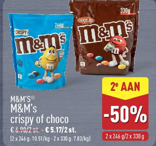 M&M's crispy of choco