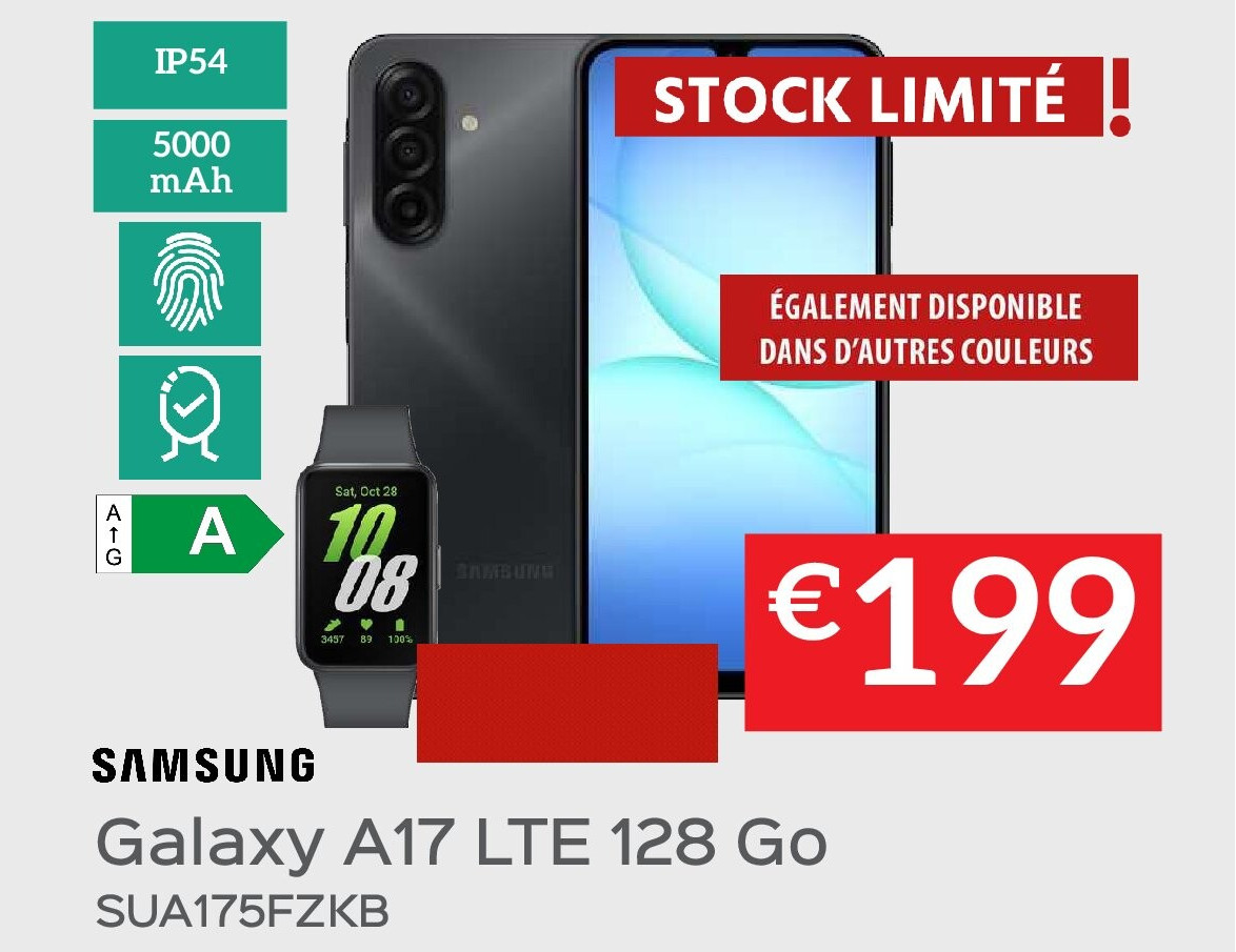 Galaxy A17 LTE 128 Go