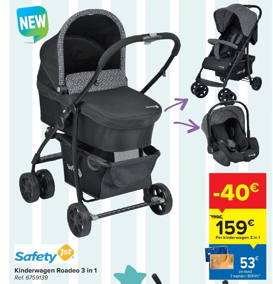 Kinderwagen Roadeo 3 in 1