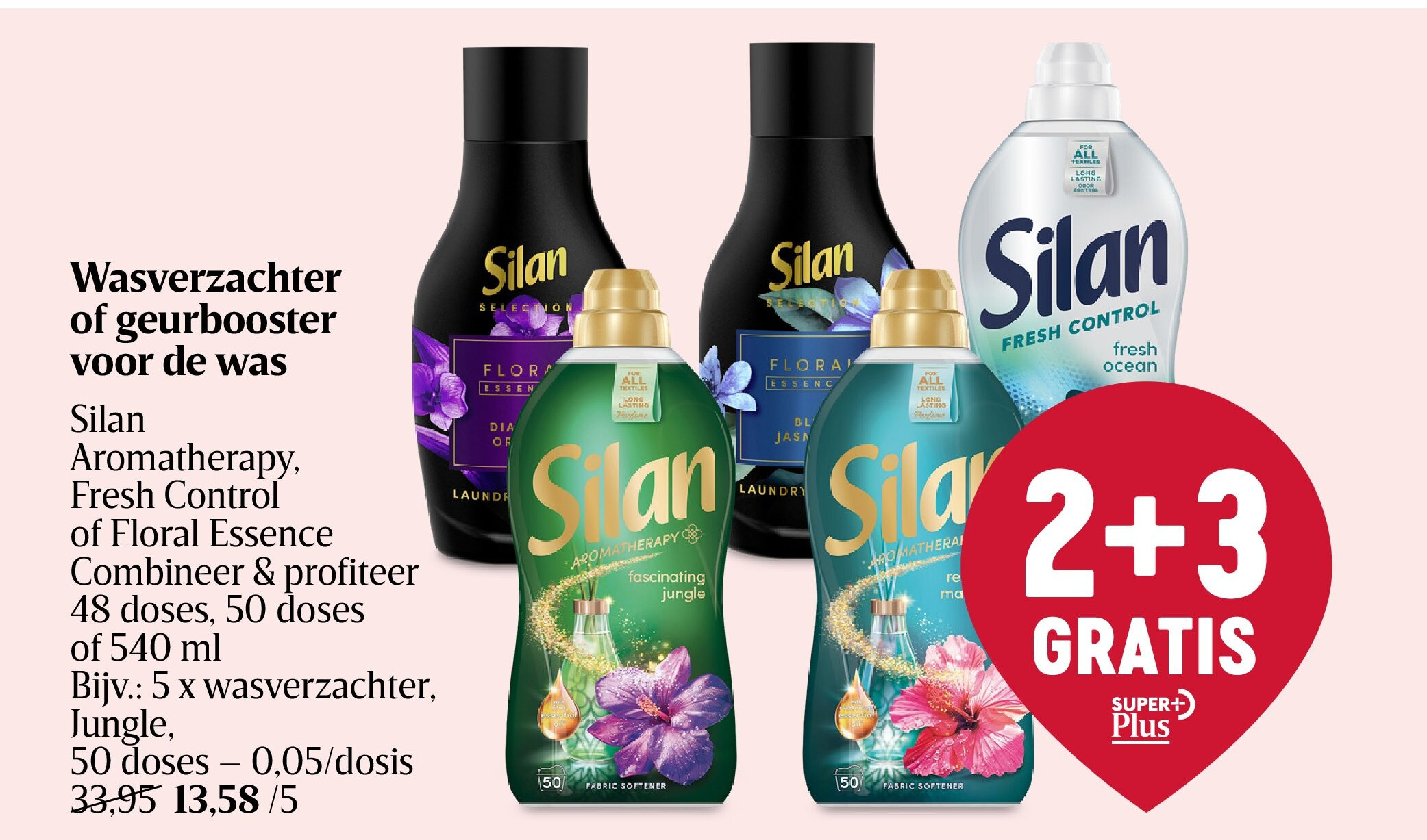 Wasverzachter of geurbooster voor de was