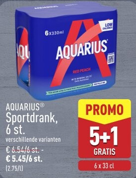 Sportdrank, 6st.