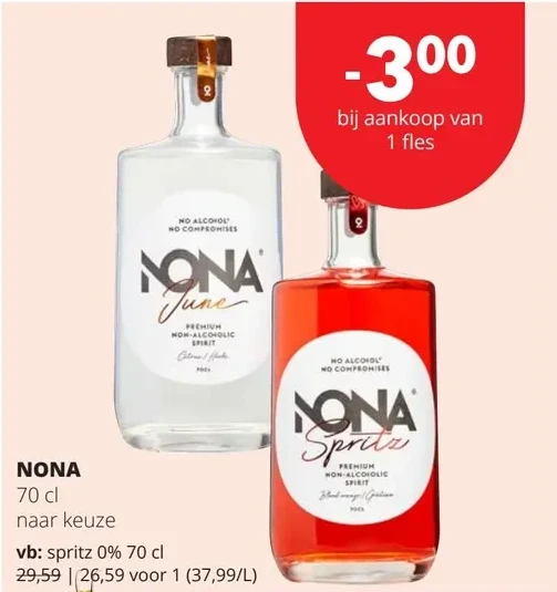 NONA spritz 0% 70 cl