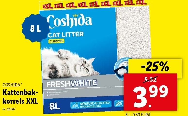 Kattenbakkorrels XXL