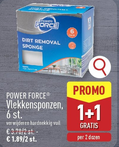 Vlekkensponzen, 6st.