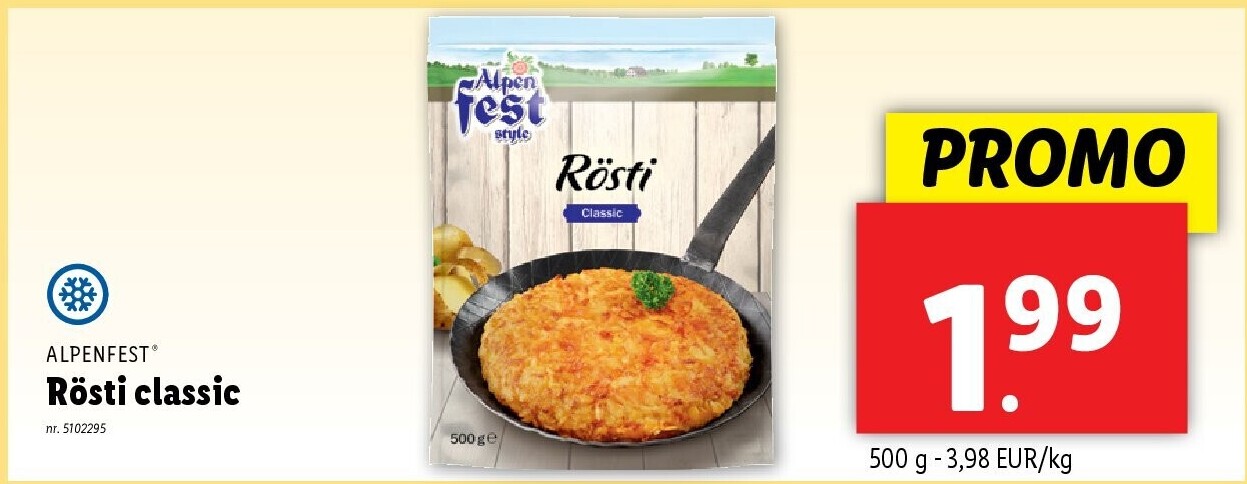 Rösti classic