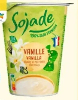 Sojade vanille plantaardig alternatief voor yoghurt 400 g