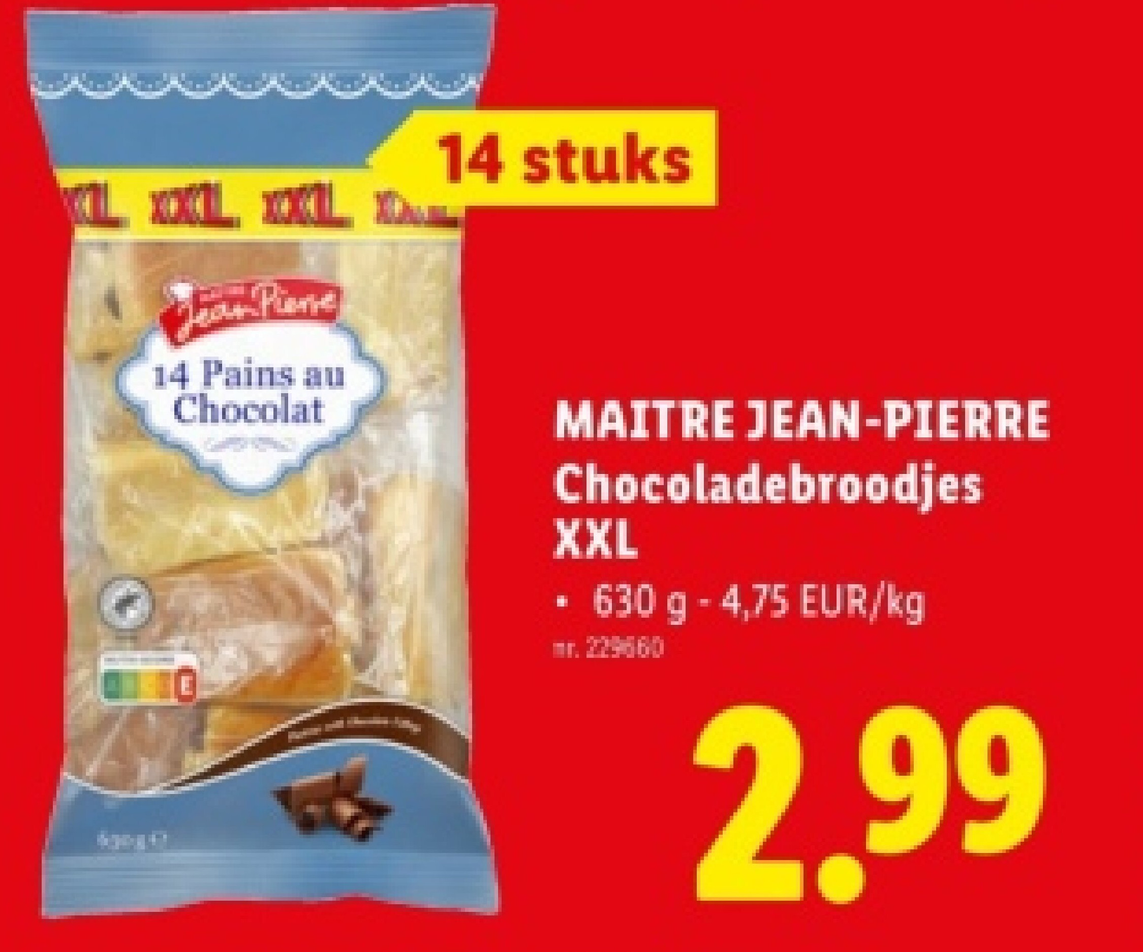 Chocoladebroodjes XXL
