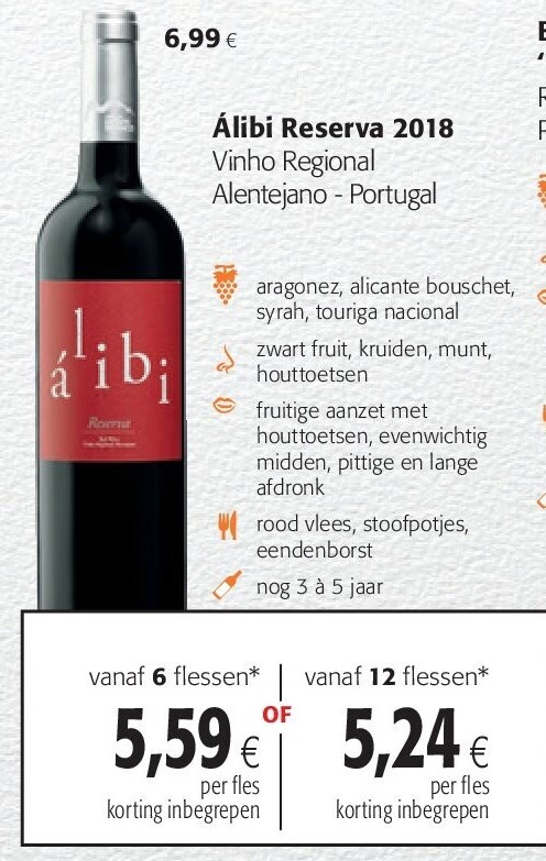 Alibi Reserva 2018