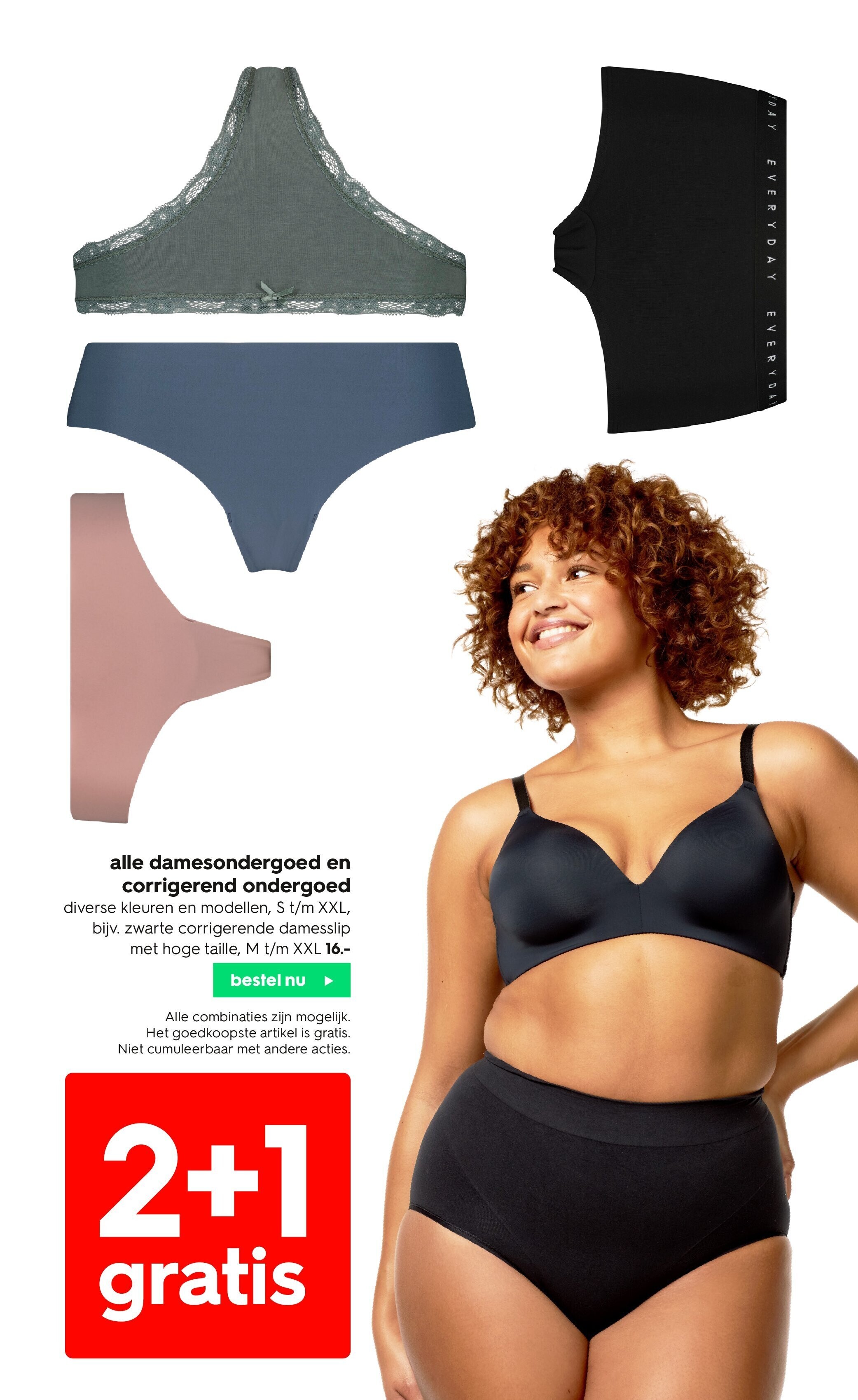 Alle damesondergoed en corrigerend ondergoed