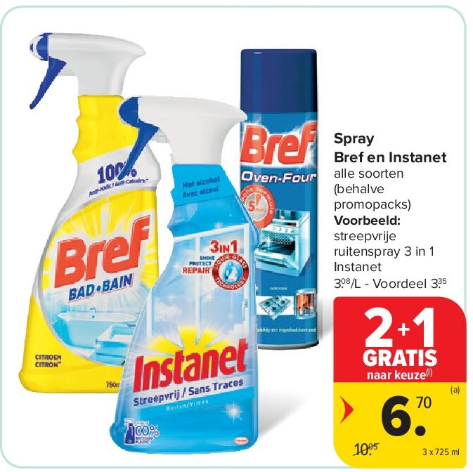 Spray Bref en Instanet