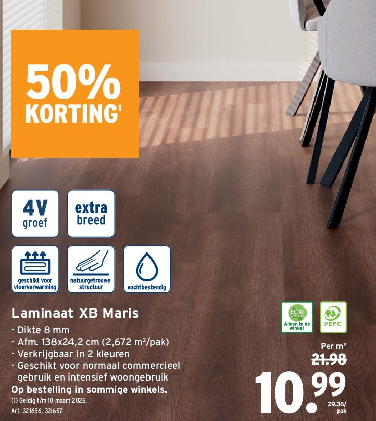 Laminaat XB Maris