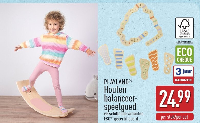 Houten balanceerspeelgoed