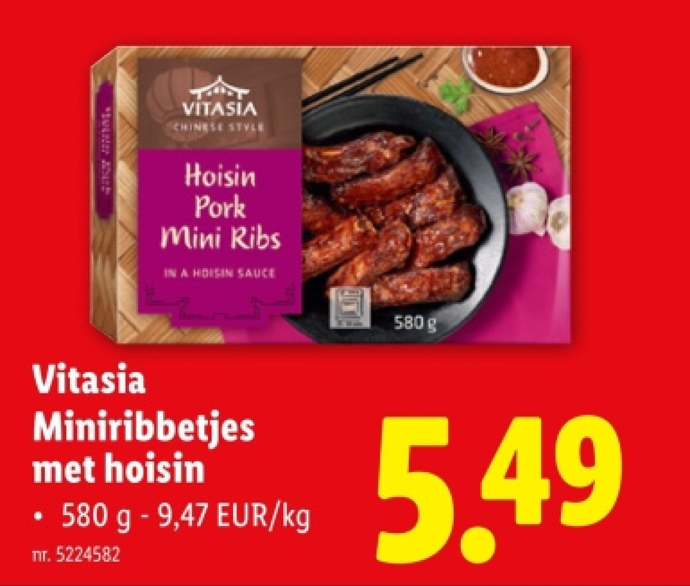 Miniribbetjes met hoisin