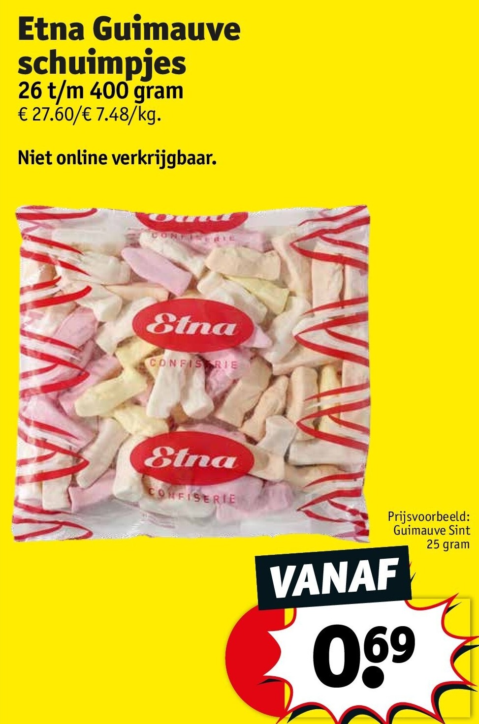 Etna Guimauve schuimpjes
