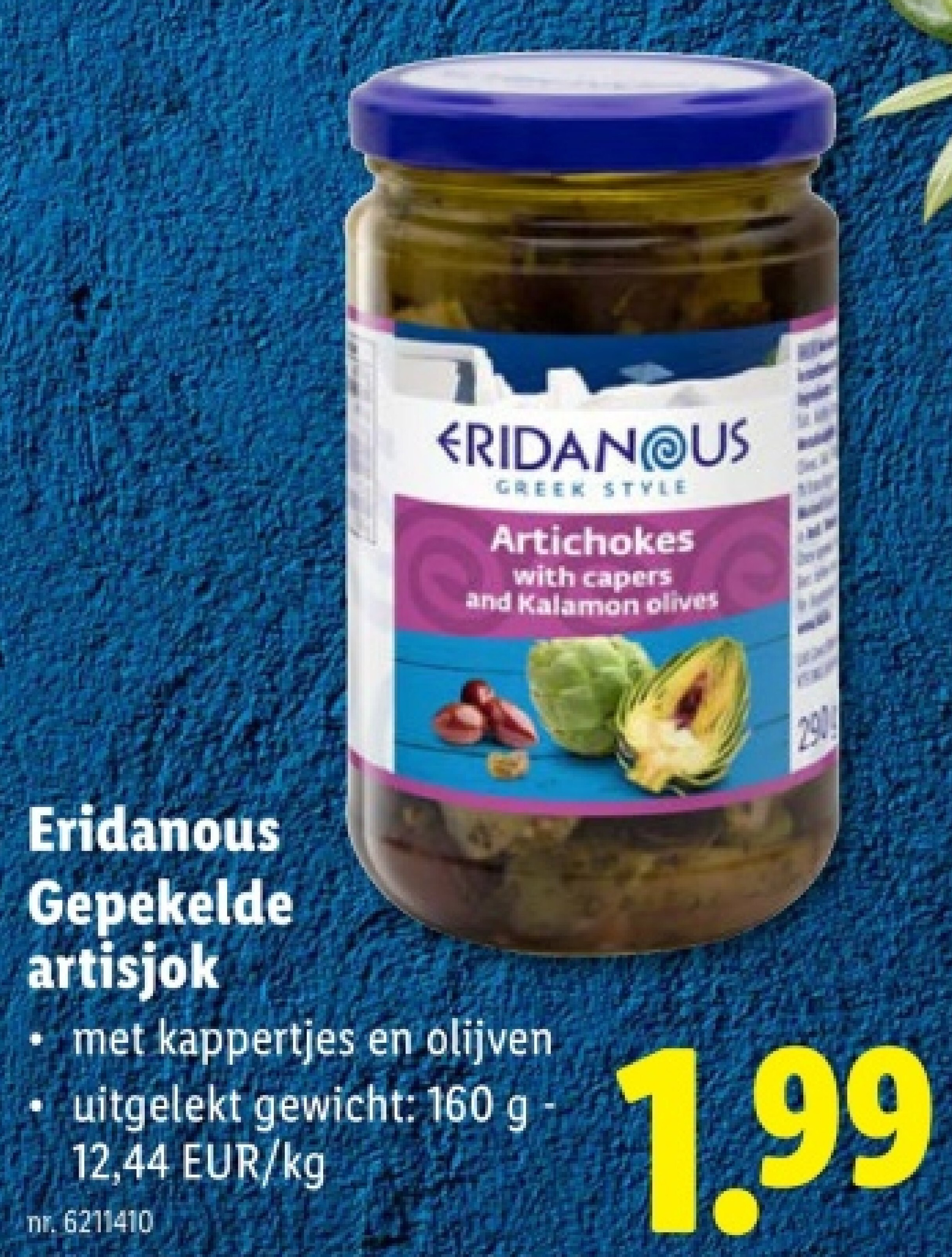 Gepekelde artisjok