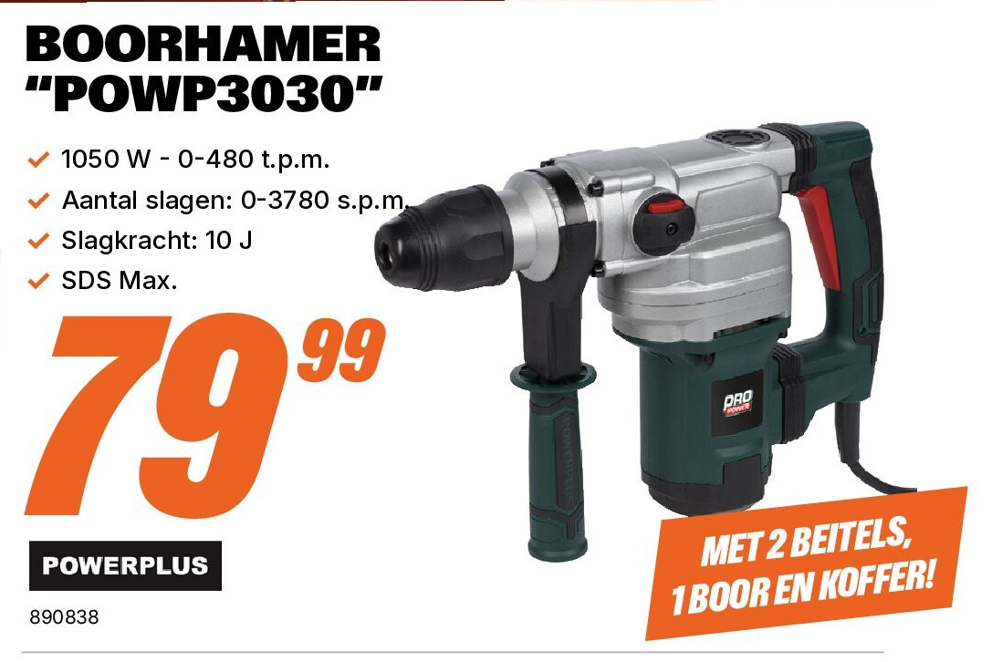 BOORHAMER “POWP3030”