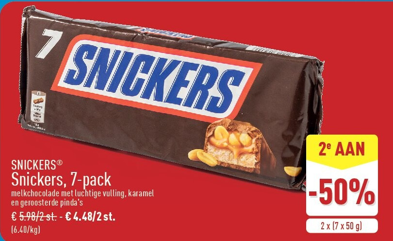 Snickers, 7-pack