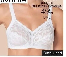 Beha zonder beugels Delicate Doreen