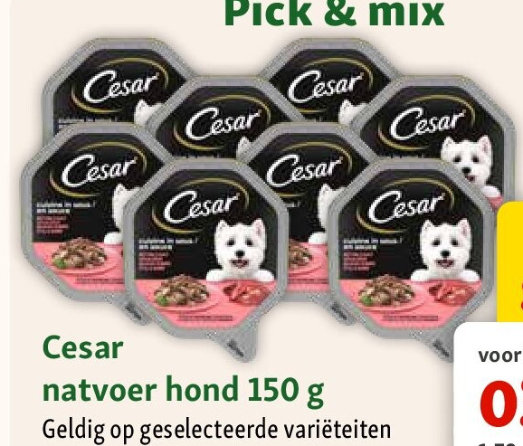 Cesar natvoer hond 150 g