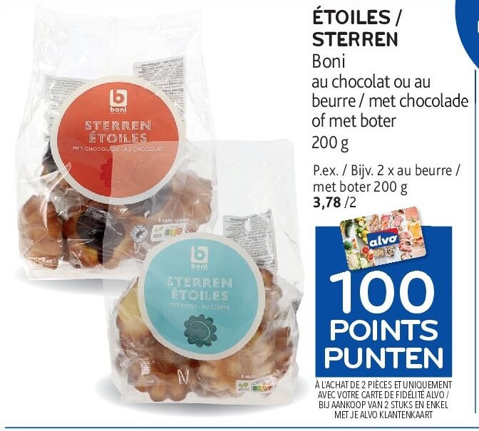 ÉTOILES / STERREN Boni