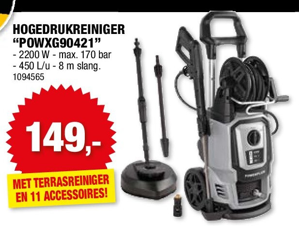 HOGEDRUKREINIGER “POWXG90421”