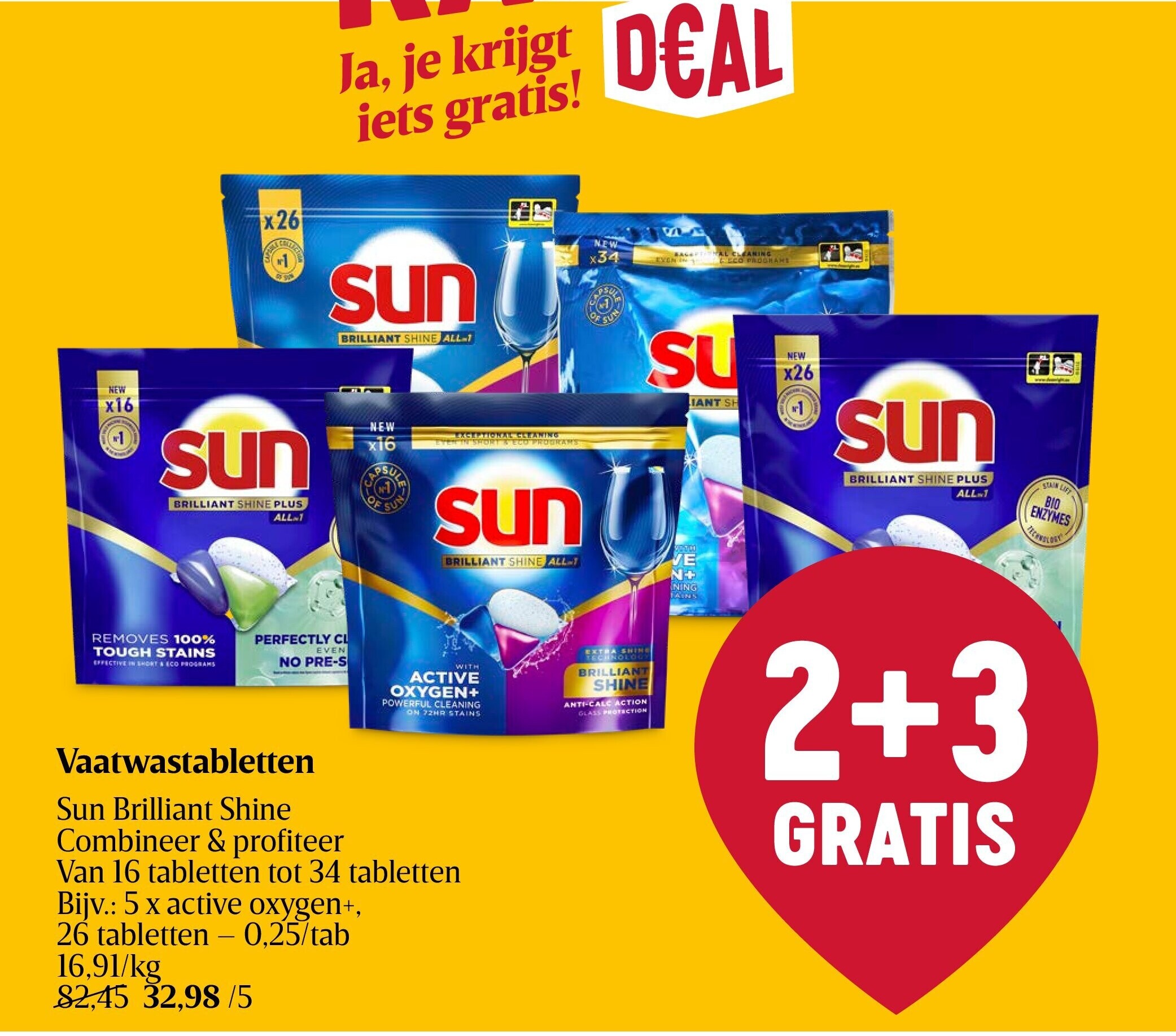 Vaatwastabletten