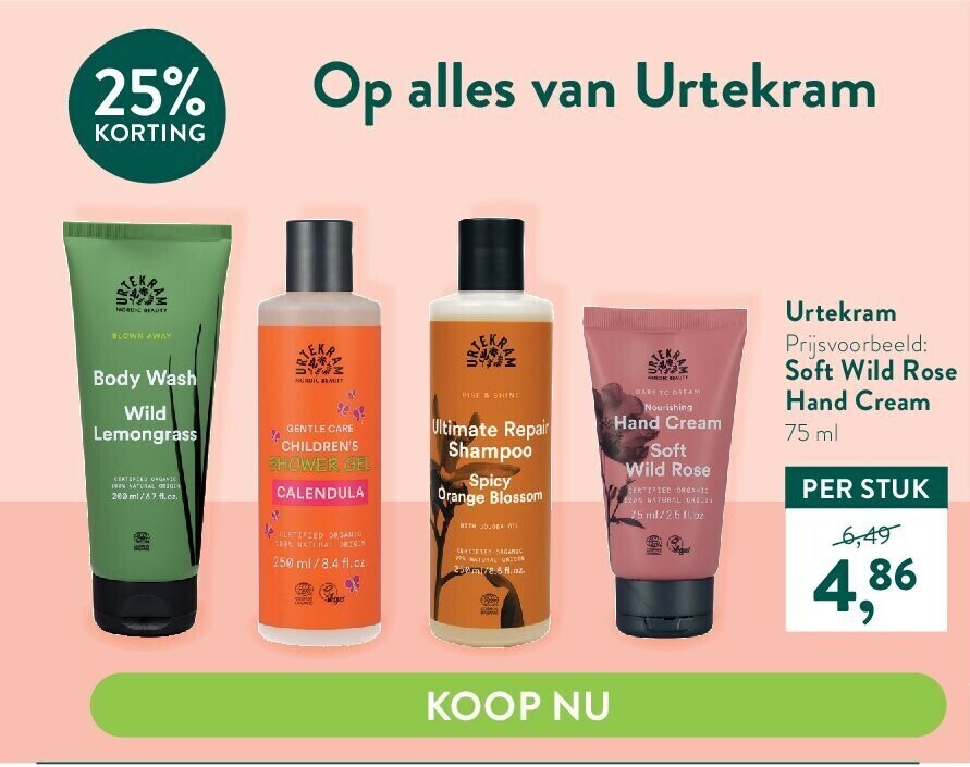 Soft Wild rose Hand Cream 75 ml