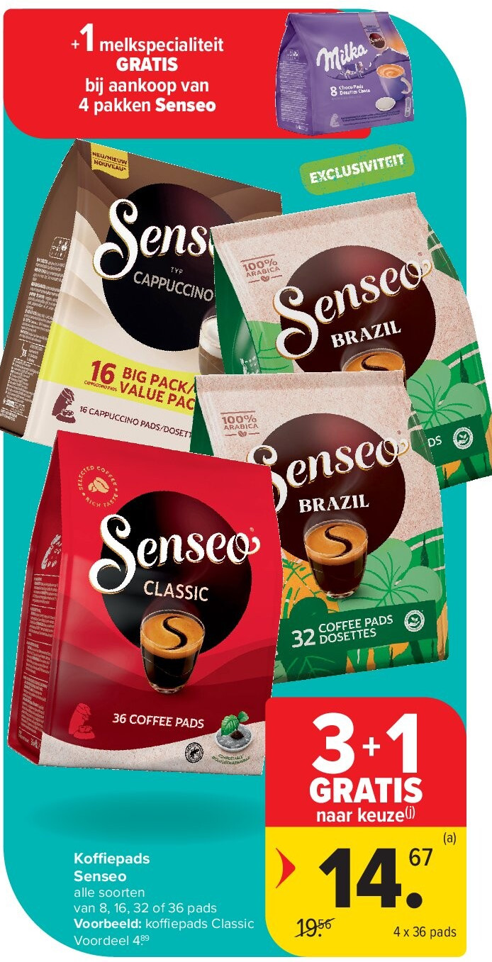 Koffiepads Senseo