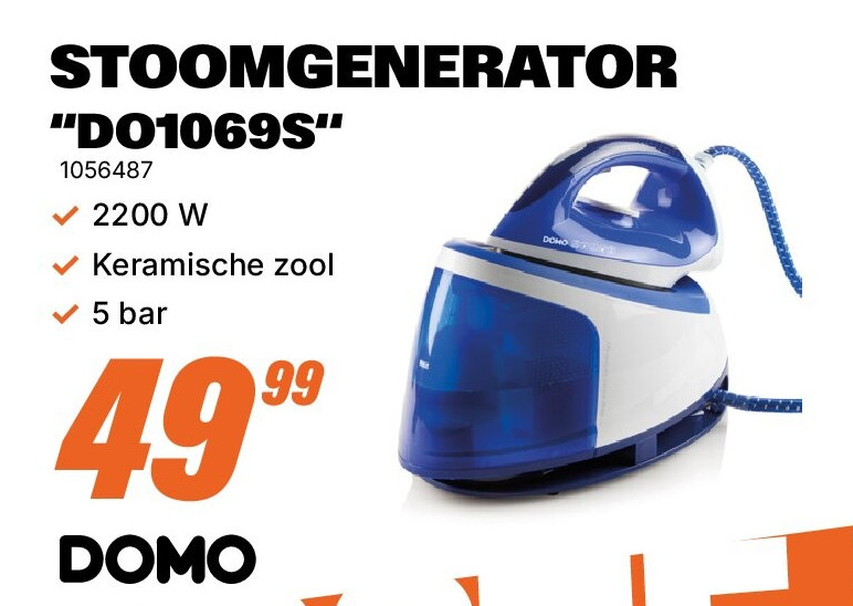 STOOMGENERATOR “DO1069S‘‘