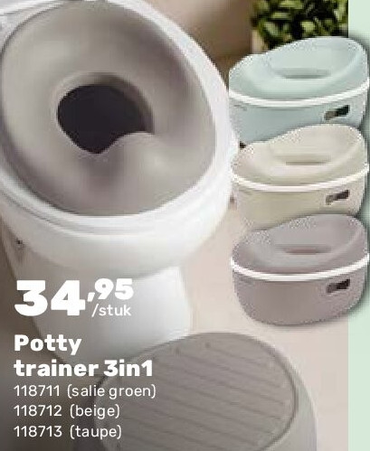 Potty trainer 3in1