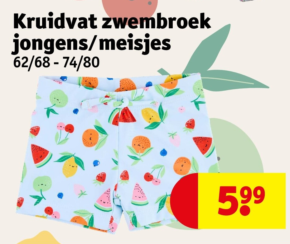 Kruidvat zwembroek jongens ⁄ meisjes