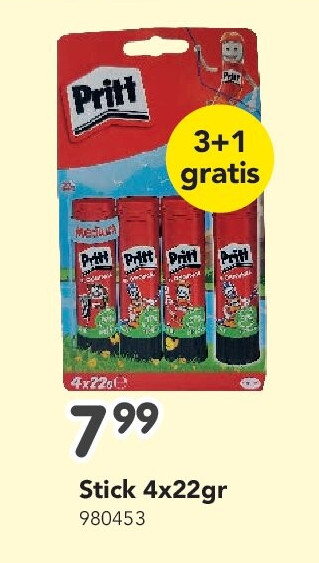 Stick 4x22gr 980453