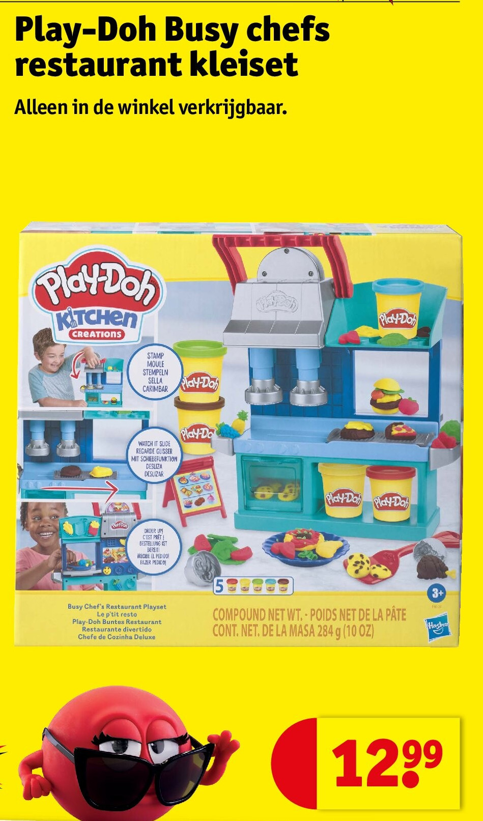 Play-Doh Busy chefs restaurant kleiset