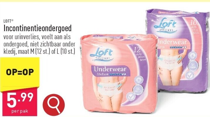 Incontinentieondergoed