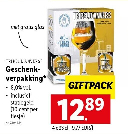 Geschenk- verpakking
