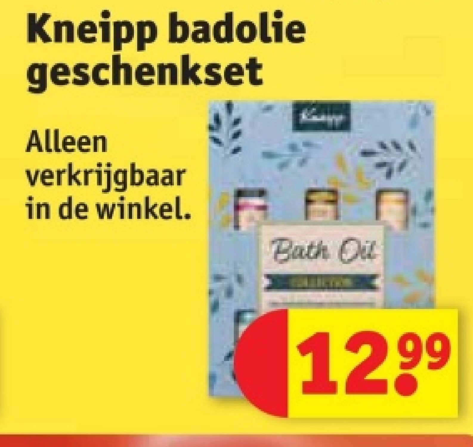 Kneipp badolie geschenkset