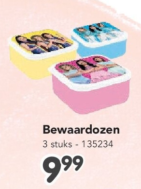 Bewaardozen 3 stuks - 135234