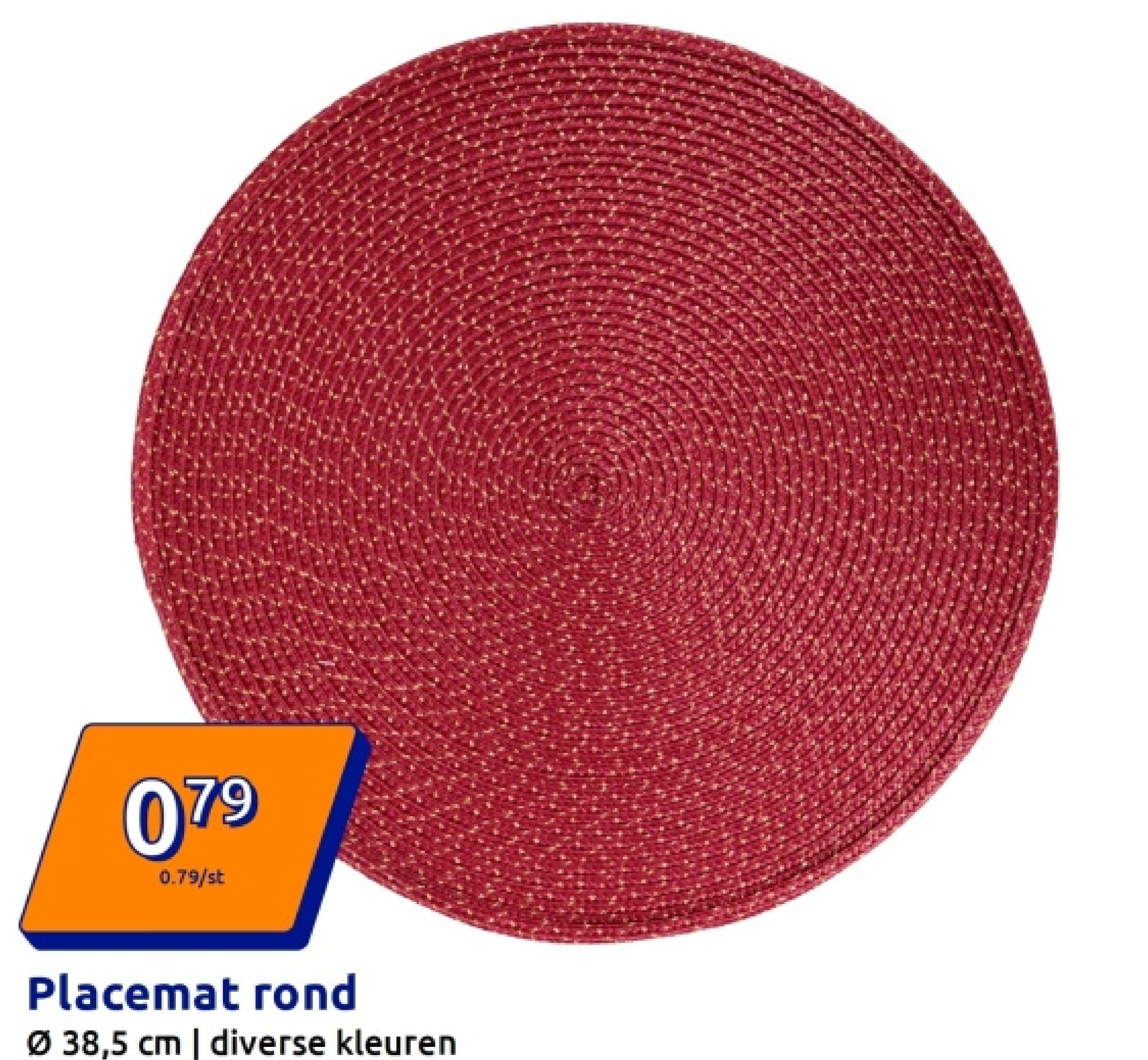 Placemat rond