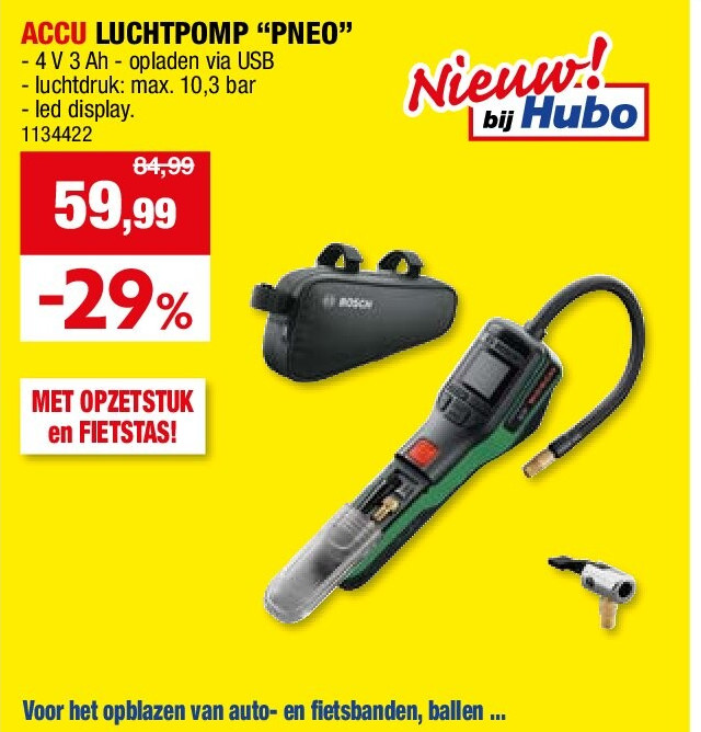ACCU LUCHTPOMP “PNEO”