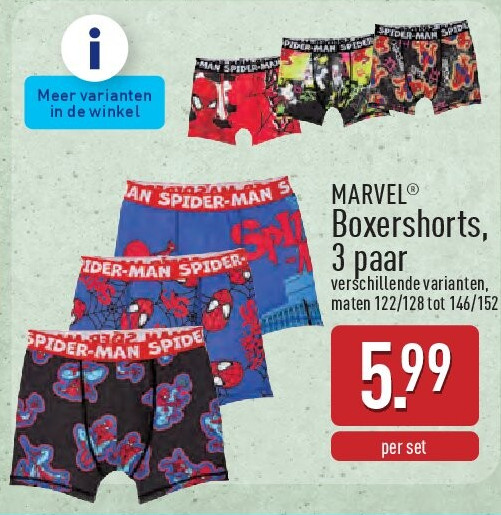 Boxershorts, 3paar