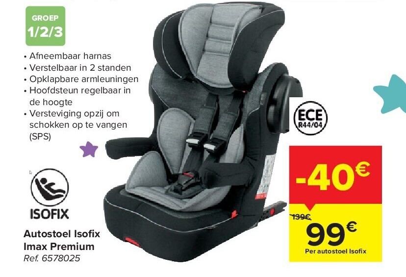 Autostoel Isofi x Imax Premium