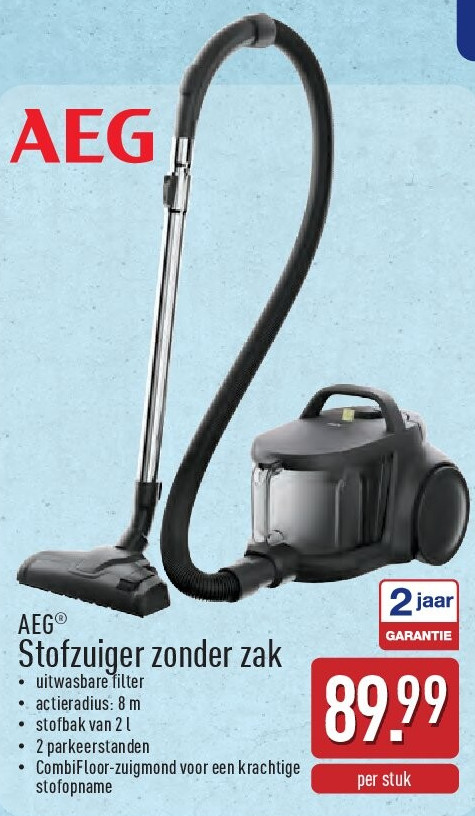 Stofzuiger zonder zak