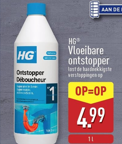 Vloeibare ontstopper