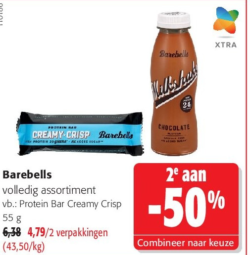 Barebells Protein Bar Creamy Crisp 55 g