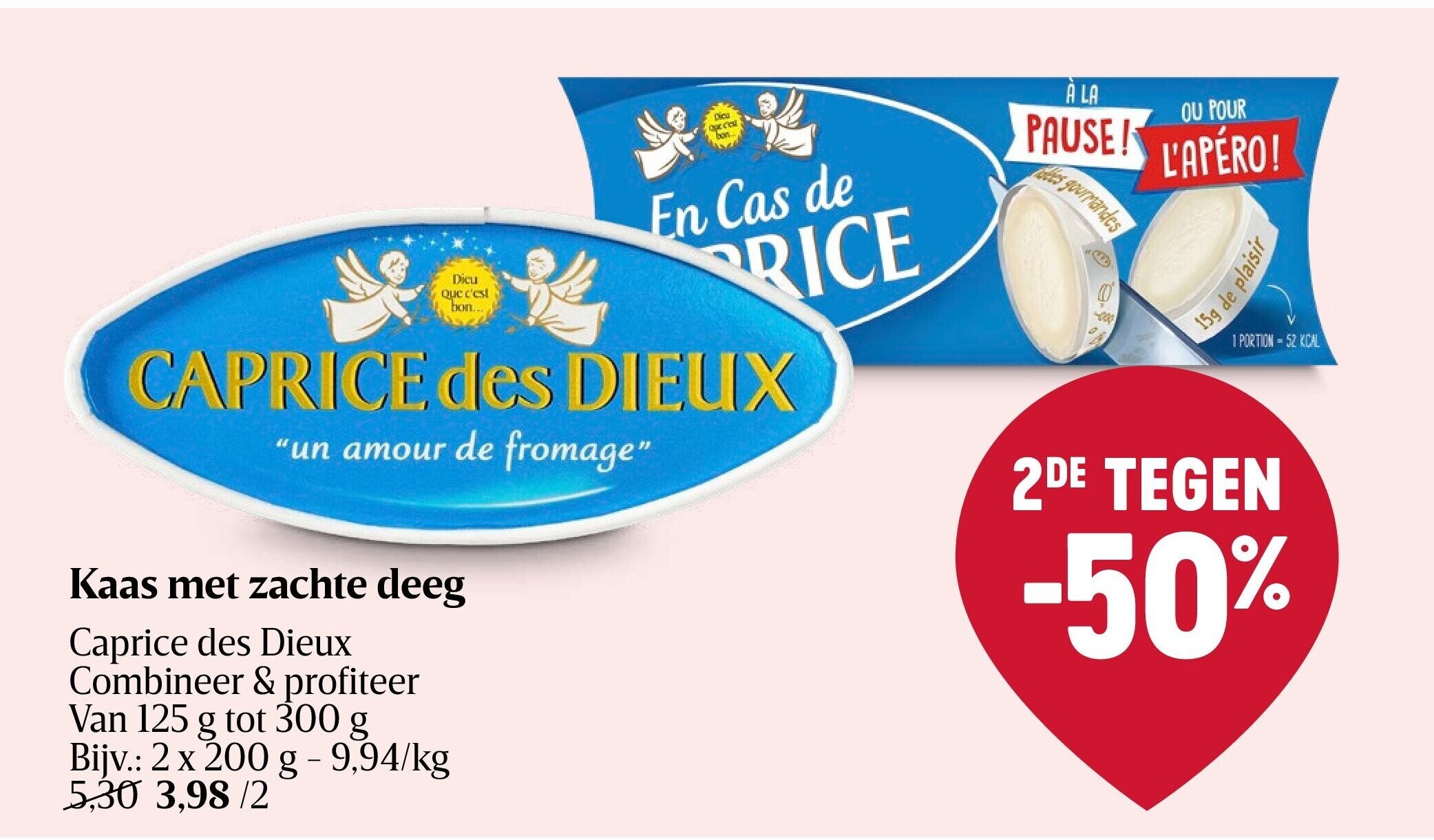 Kaas met zachte deeg