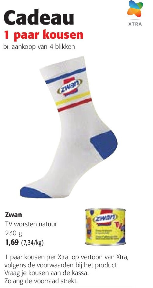 Zwan TV worsten natuur 230 g