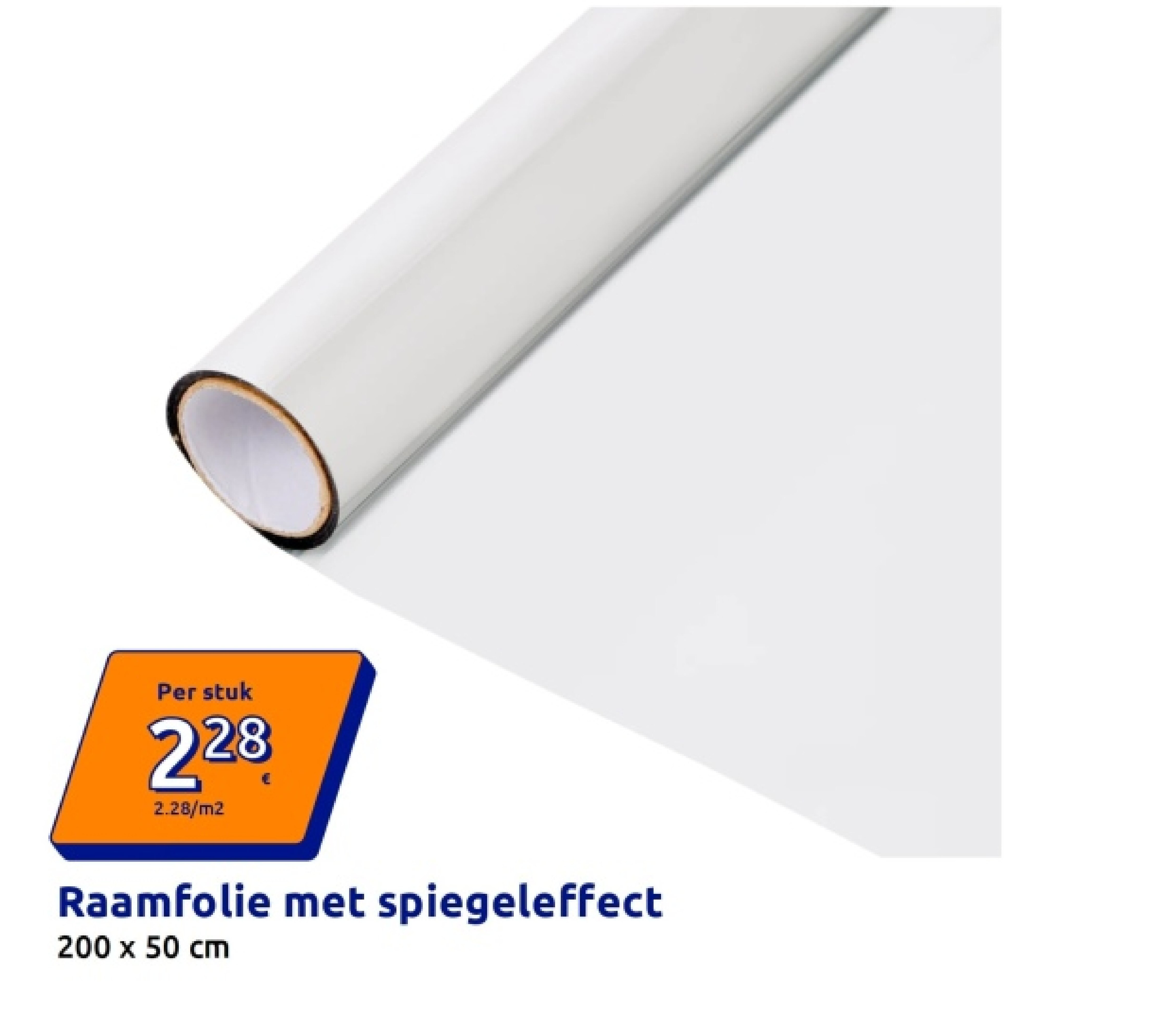 Raamfolie met spiegeleffect