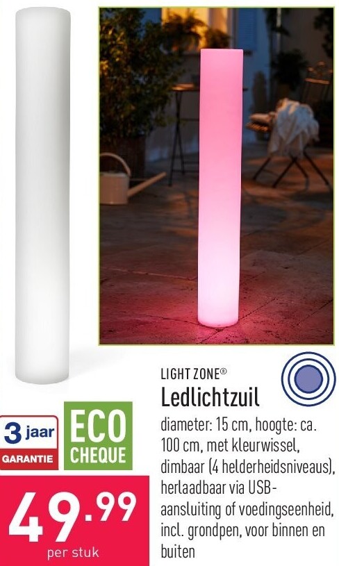 Ledlichtzuil